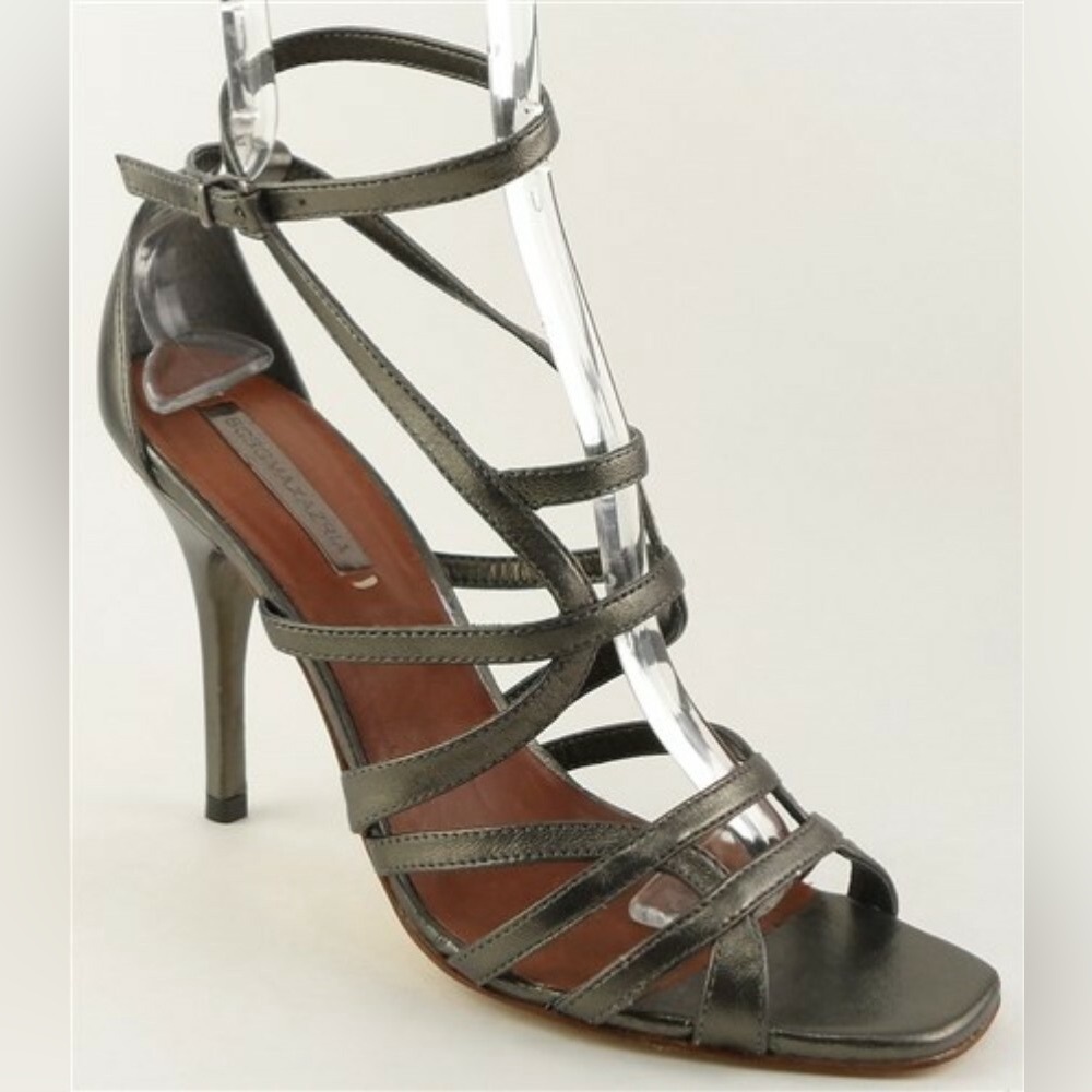 BCBGMaxazria metallic bronze stiletto heels - Picture 6 of 6
